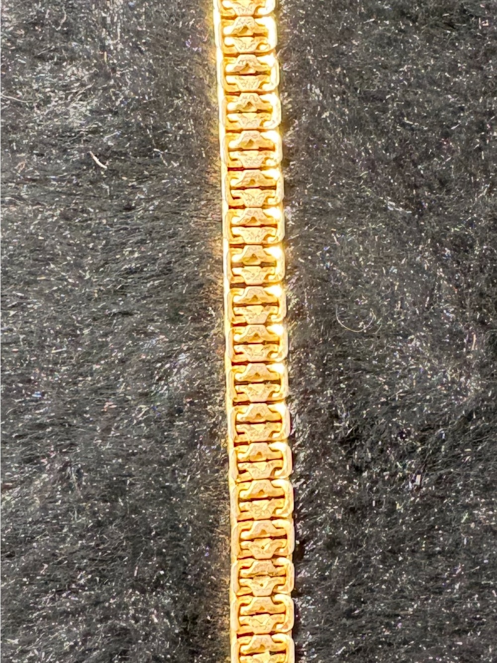 Napier Gold Tone Box-Link Bracelet - Shiny Yellow Gold